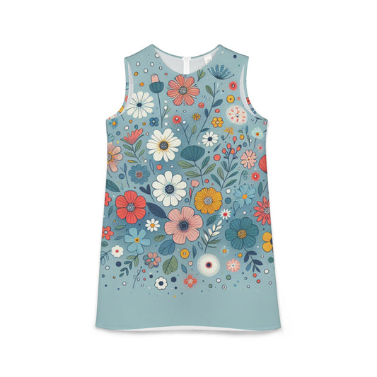 A-line Sleeveless Dress (AOP)